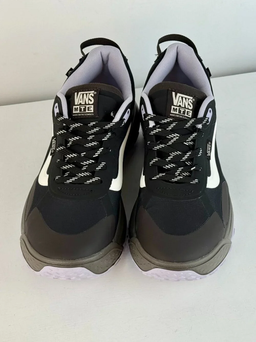 M6 W 7.5 - Vans MTE Crosspath Brown Black Purple Hiking Sneaker  - 721356